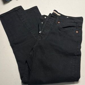 Levi Wedgie Straight Jeans